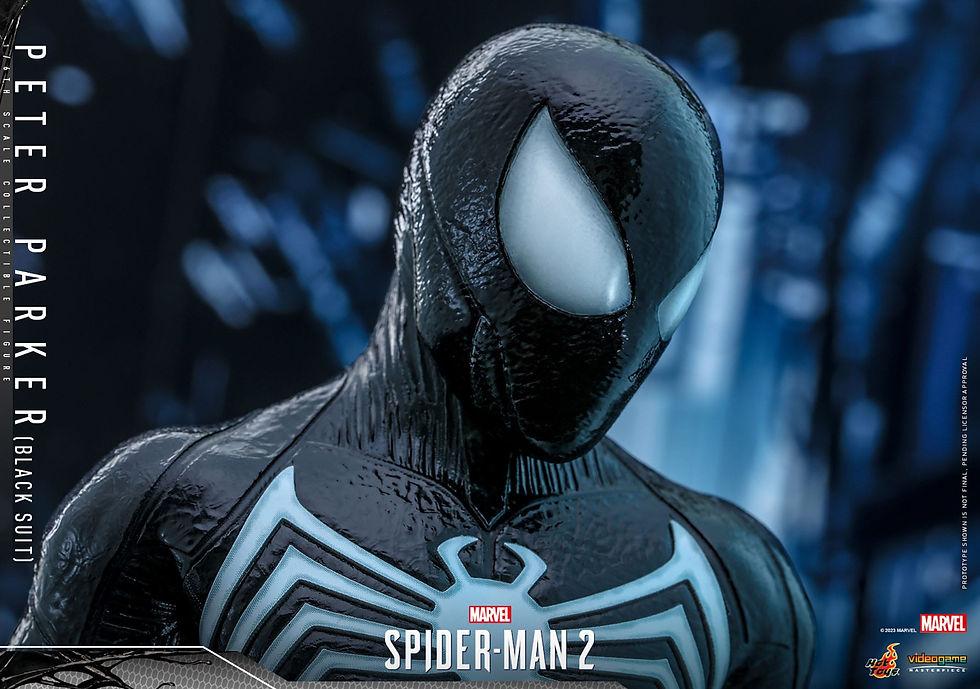 Thumbnail: Spider-Man 2 Video Game 1/6 Peter Parker (Black Suit) 30 cm