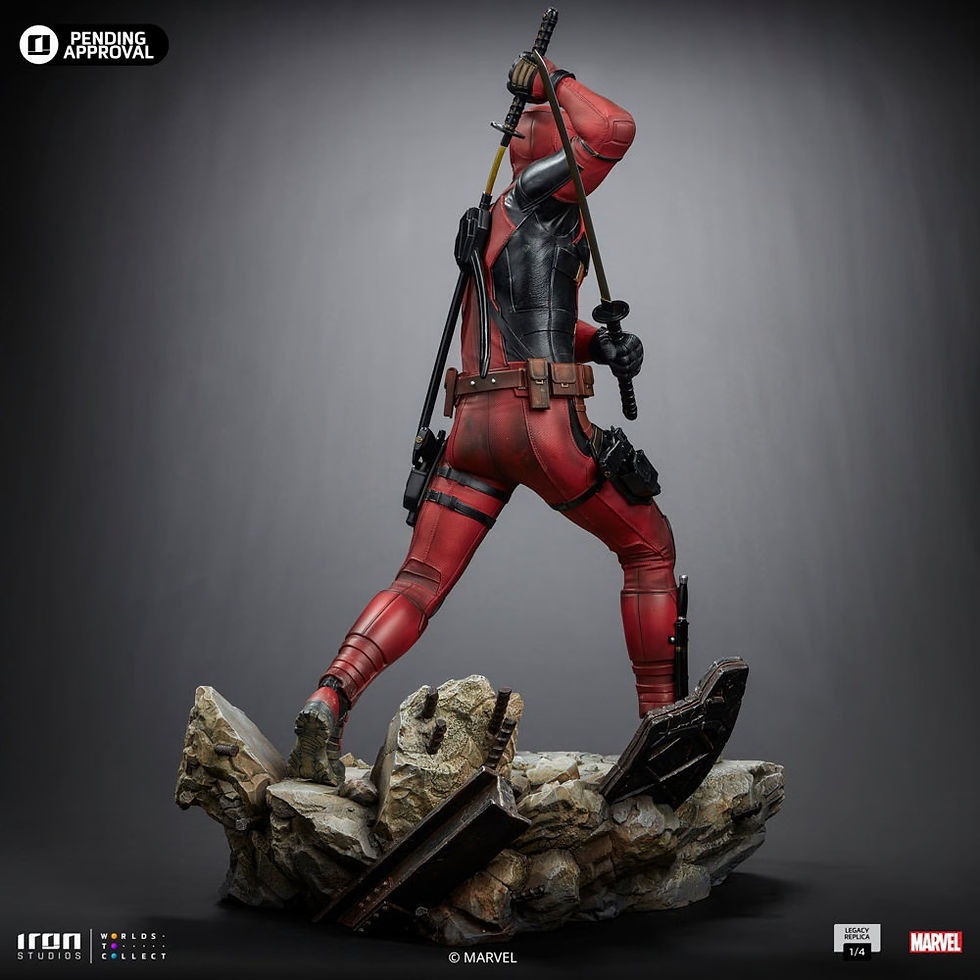 Miniatura: Deadpool & Wolverine: 1/4 Deadpool