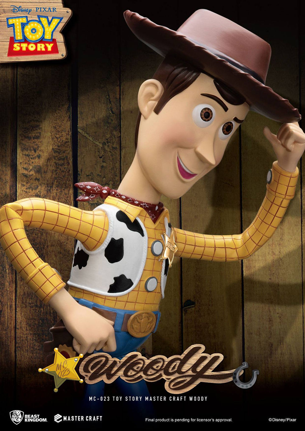 Thumbnail: Toy Story Master Craft Statue Woody 46 cm