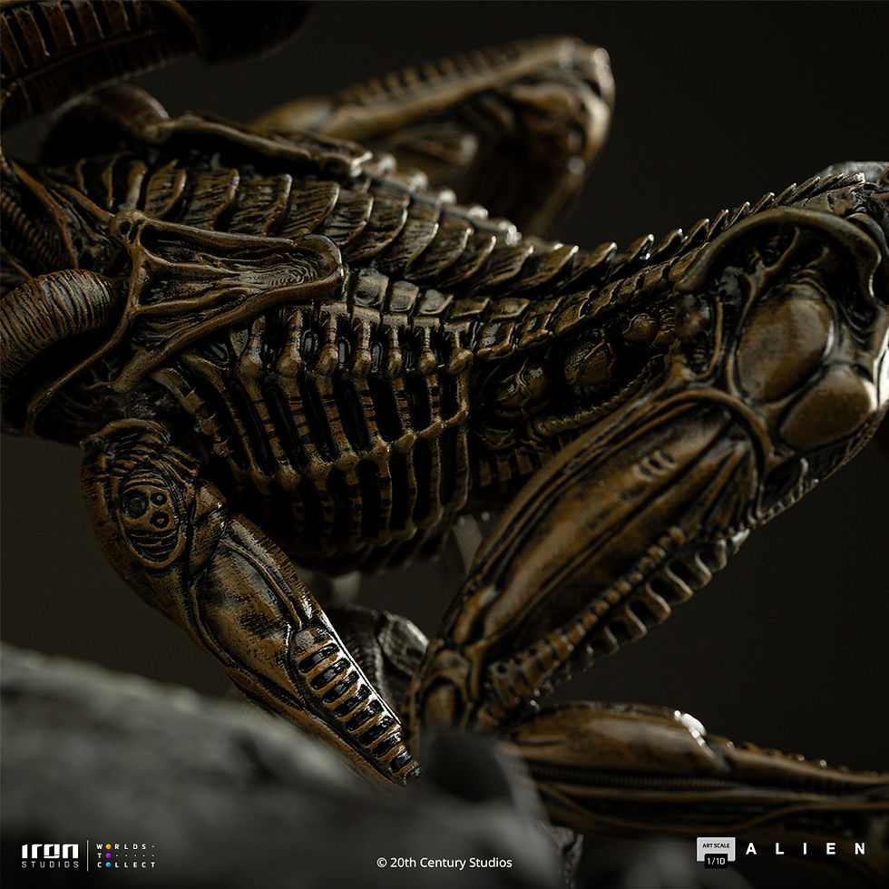Miniatura: Alien 3 1/10 Ellen Ripley and Dog Alien