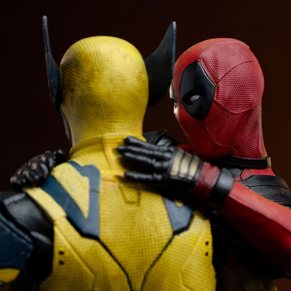 Miniatura: Deadpool Deluxe Art Scale Statue 1/10 Deadpool & Wolverine 21 cm