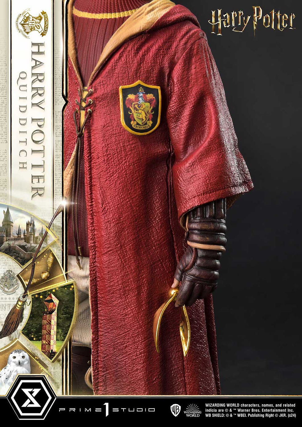 Miniatura: Harry Potter Prime Collectibles Statue 1/6 Harry Potter Quidditch Edition 31 cm