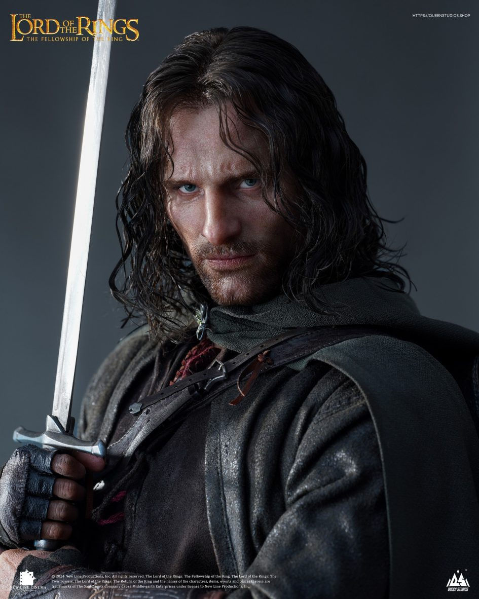 Miniatura: Queen Studios LOTR: Aragorn 1/3 statue