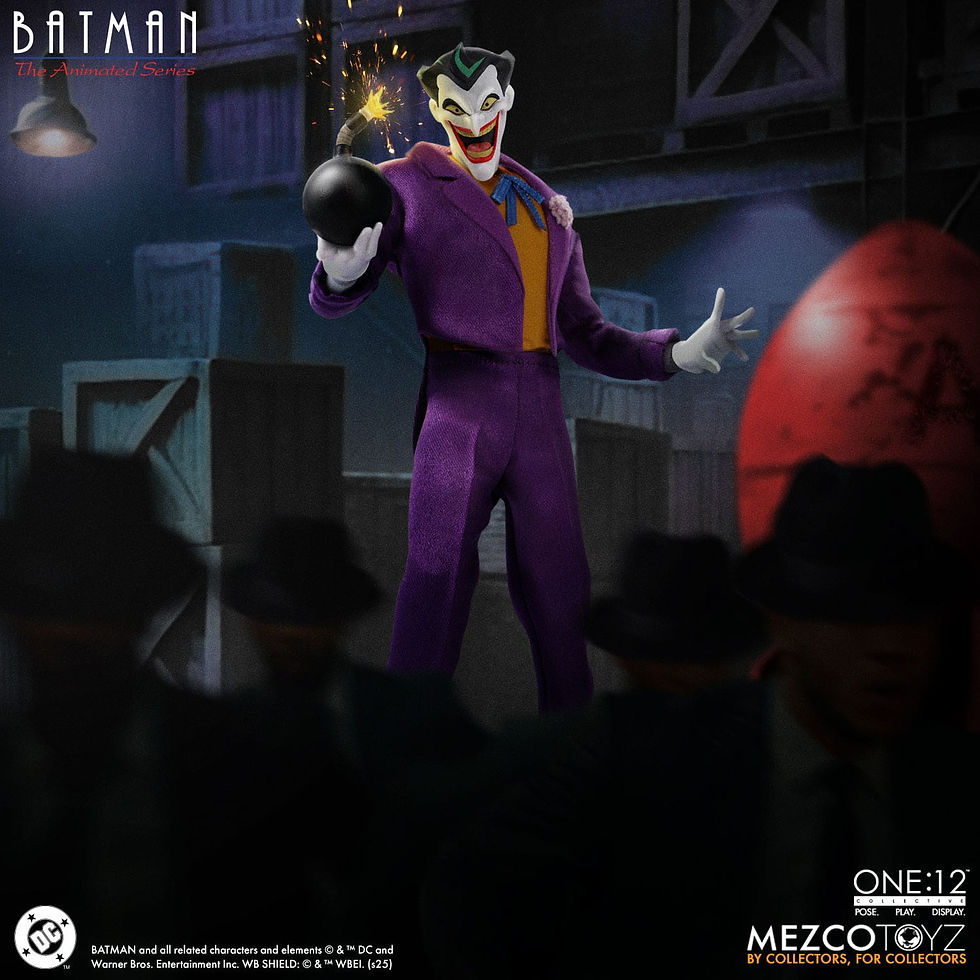Miniatura: Batman: The Animated Series Action Figure 1/12 The Joker 17 cm