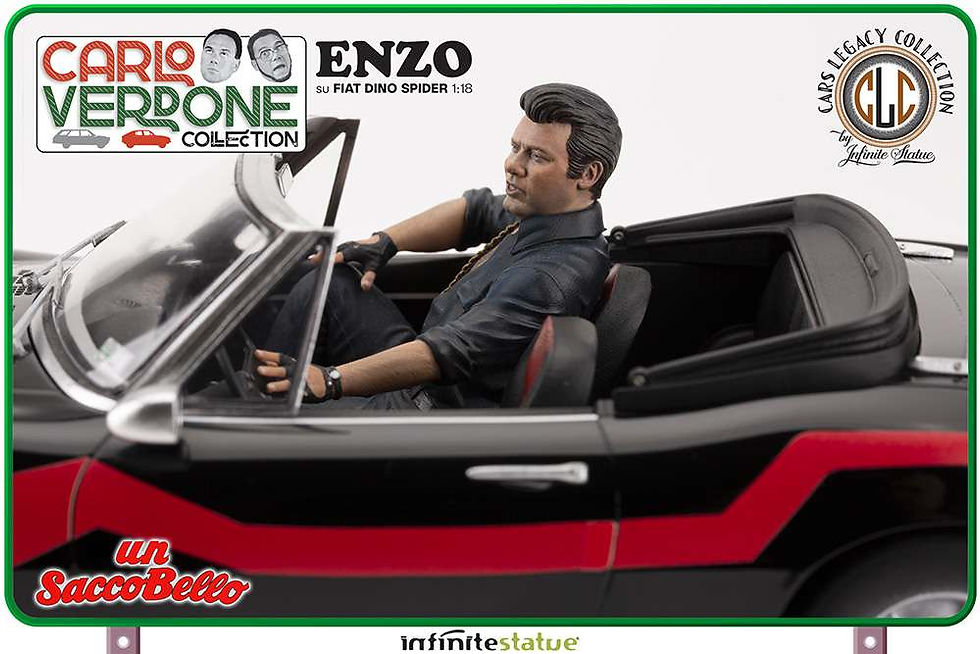 Thumbnail: Enzo Su Fiat Dino Spider 1/18 by Infinite Statue