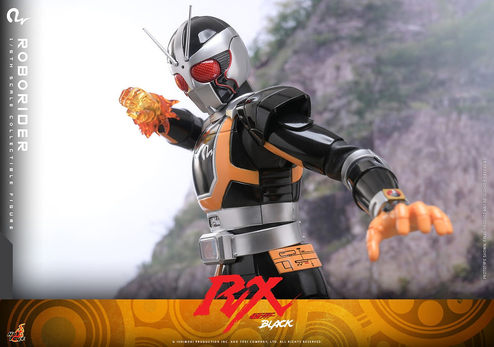 Thumbnail: Kamen Rider 1/6 Black RX Roborider TMS181