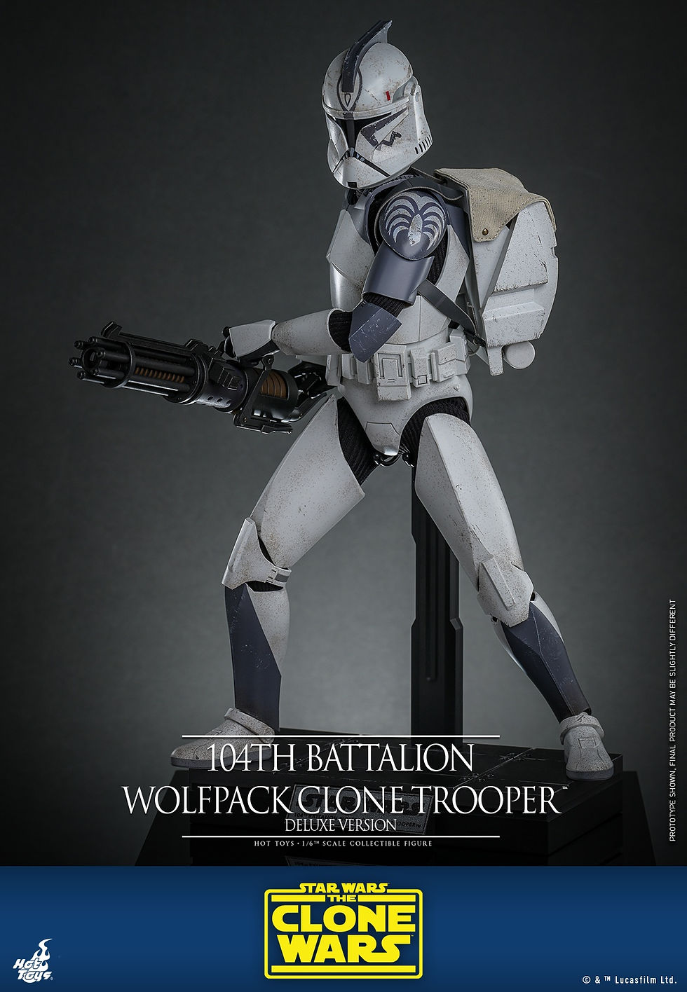Thumbnail: Star Wars: The Clone Wars 1/6 104th Battalion Wolfpack Clone Trooper DX  TMS143