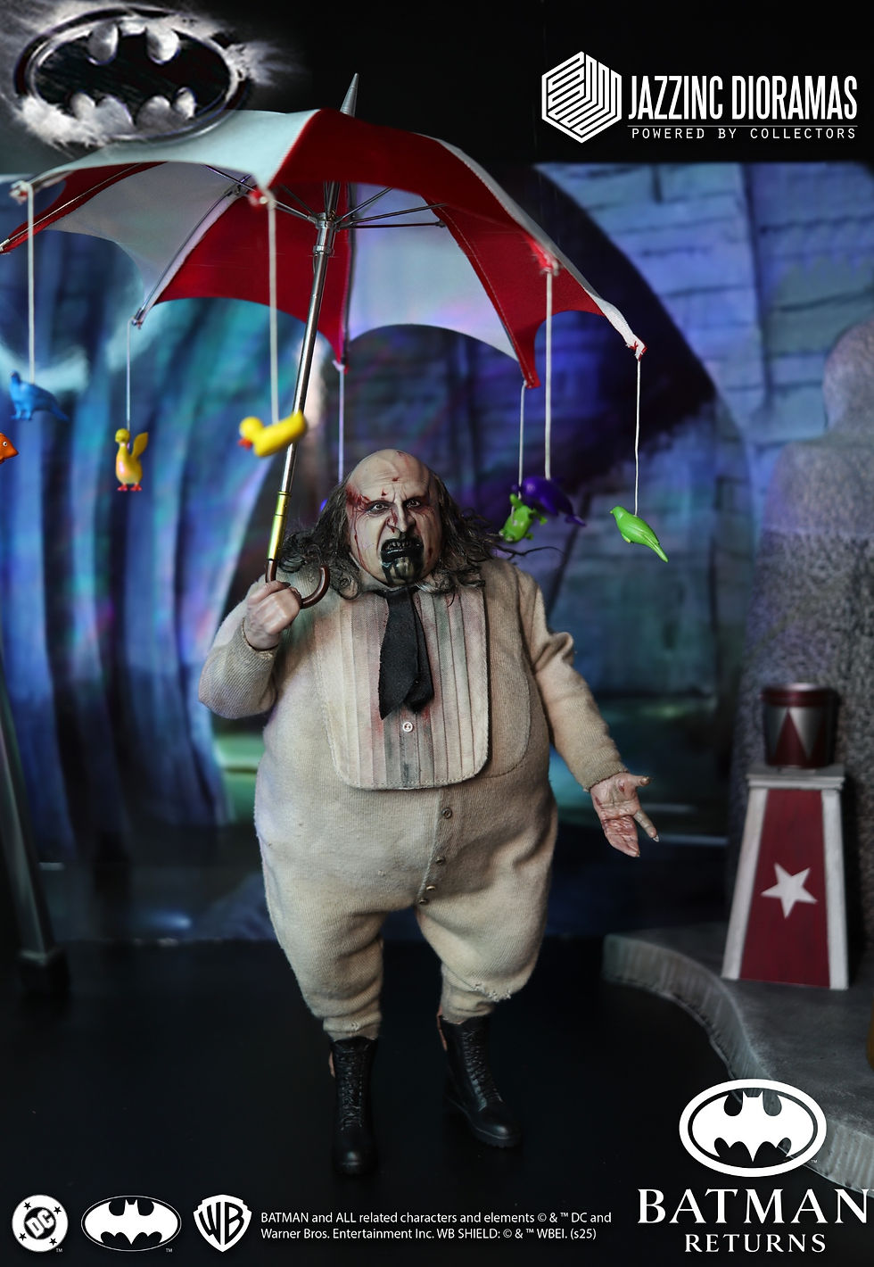 Miniatura: Jazzinc Dioramas Batman Returns 1992 1/6 Penguin Sewer