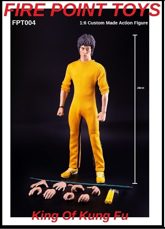 Miniatura: Fire Point Toys King of Kung Fu 1/6 Bruce Lee FPT004