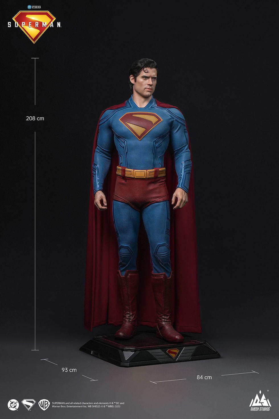 Miniatura: Superman 2025 Life-Size Statue Superman 208 cm