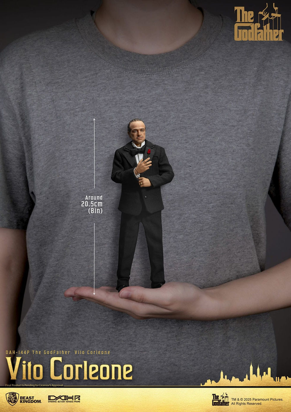 Thumbnail: The Godfather Action Figure Vito Corleone 20 cm