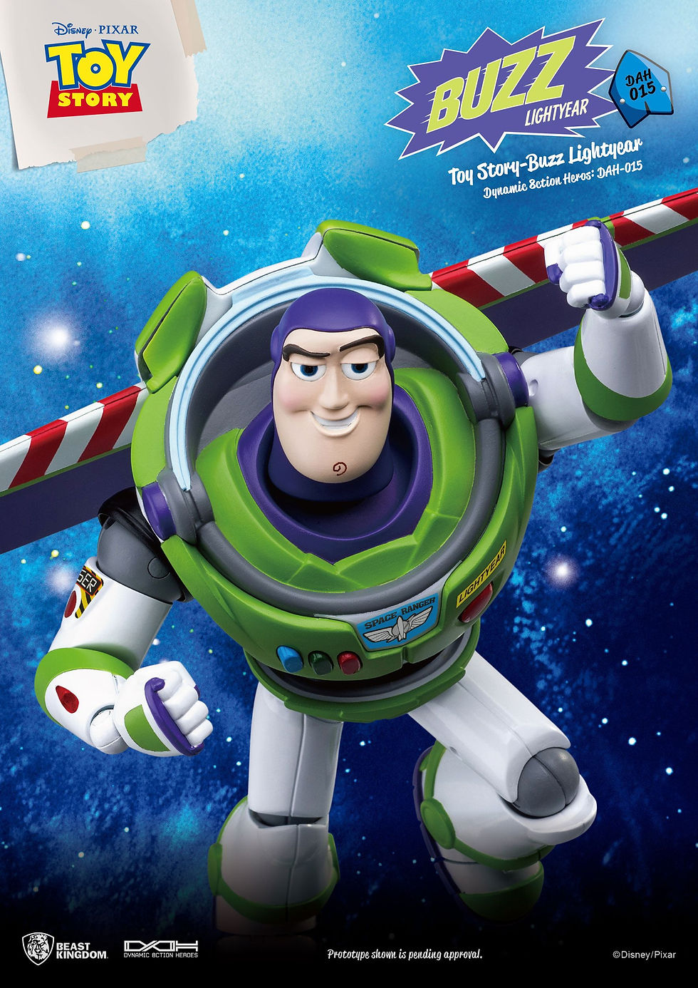 Thumbnail: Toy Story Dynamic 8ction Heroes Action Figure Buzz Lightyear 18 cm