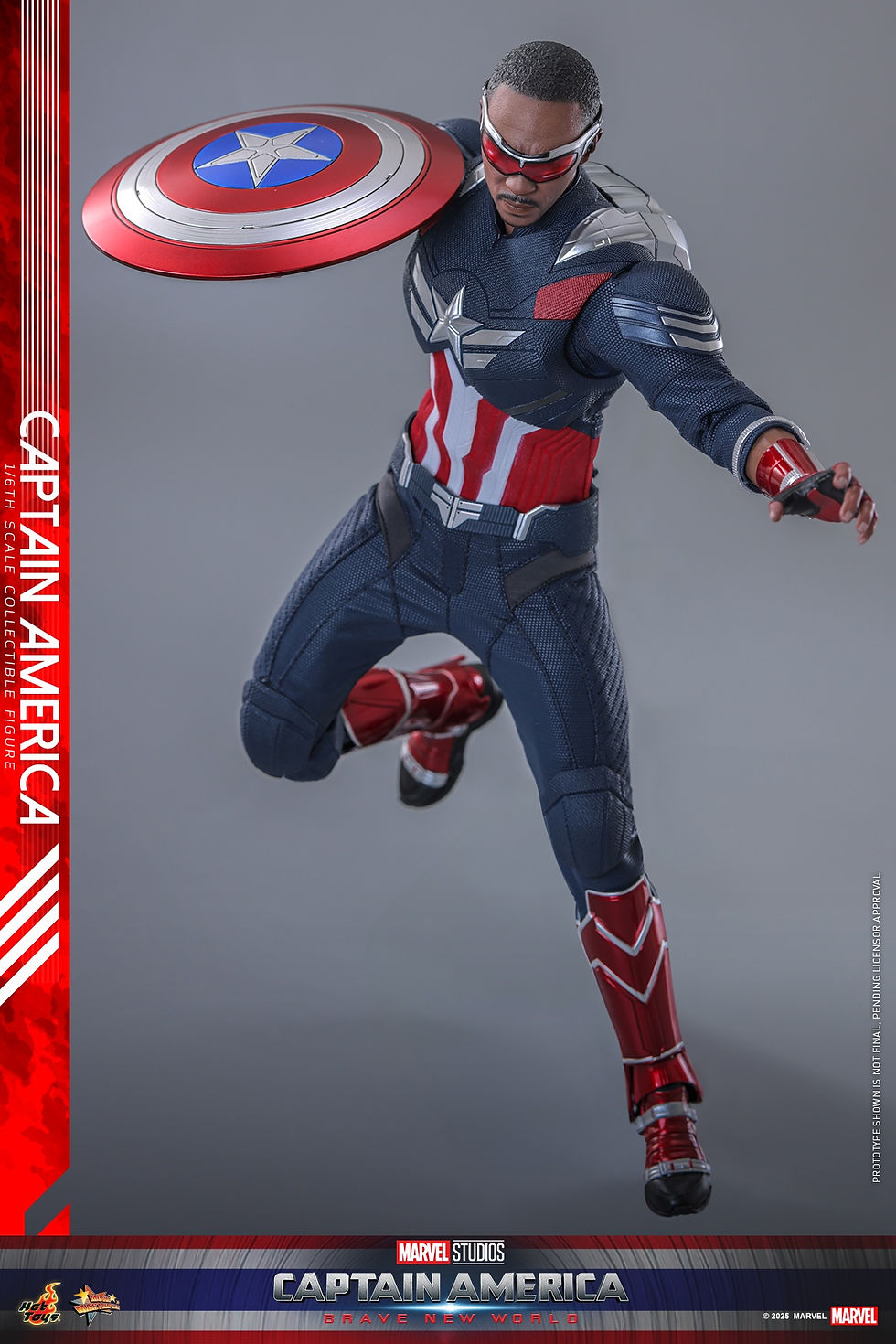 Miniatura: Captain America Brave New World 1/6 Captain America MMS779
