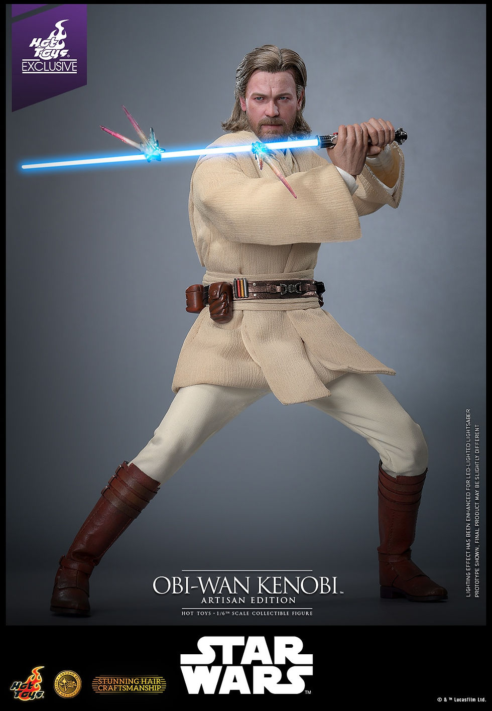 Thumbnail: Star Wars: Attack of the Clones 1/6 Obi-Wan Kenobi ARTISAN Ed. MMS809AE