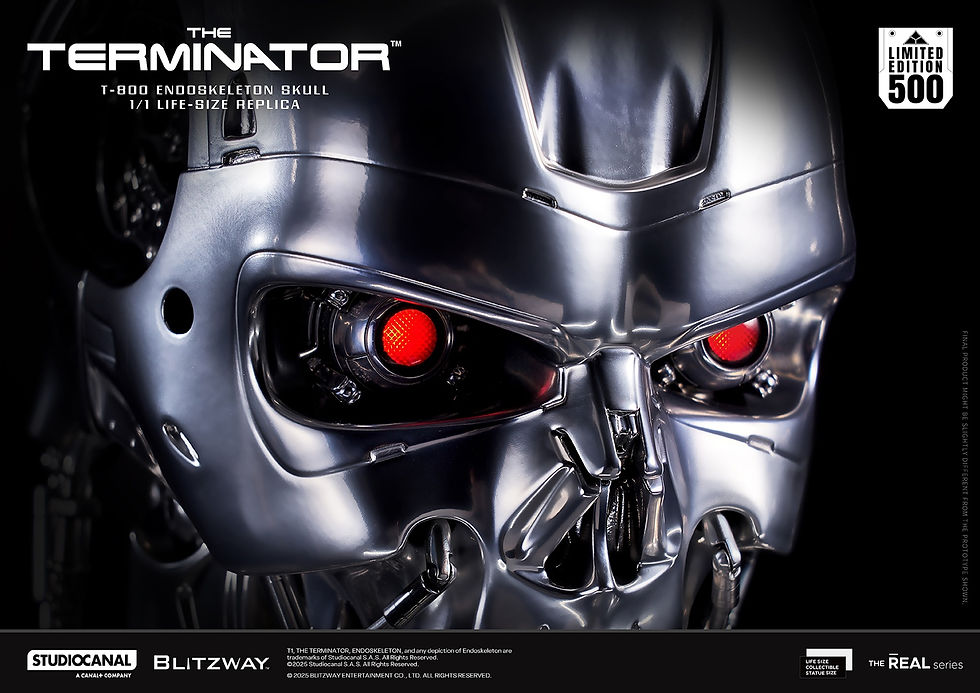 Thumbnail: BLITZWAY Terminator 1/1 T-800 bust BW-LS-40201