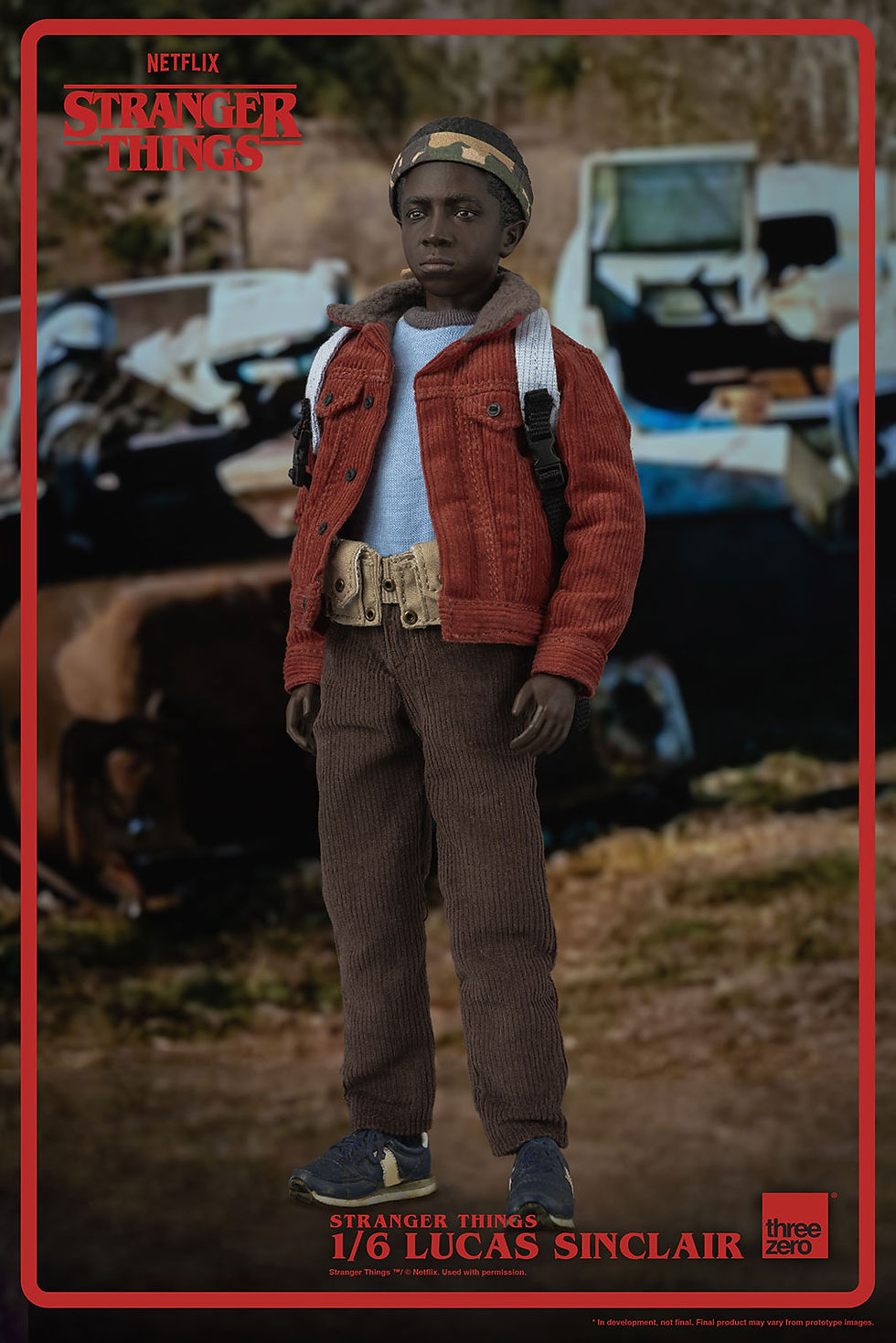 Miniatura: Stranger Things Action Figure 1/6 Lucas Sinclair 23 cm