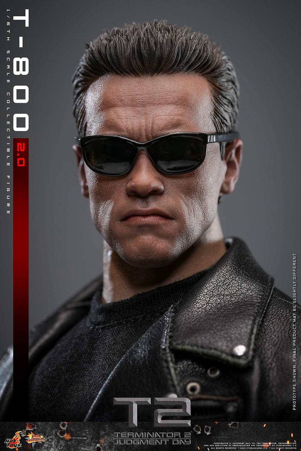 Miniatura: Terminator 2:Judgment Day 1/6 T-800 Clean Version 2.0 MMS795