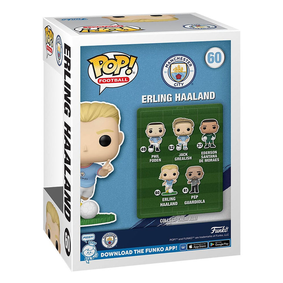 Miniatura: EFL POP! Football Vinyl Figure ManCity -  60 Erling Haaland 9 cm
