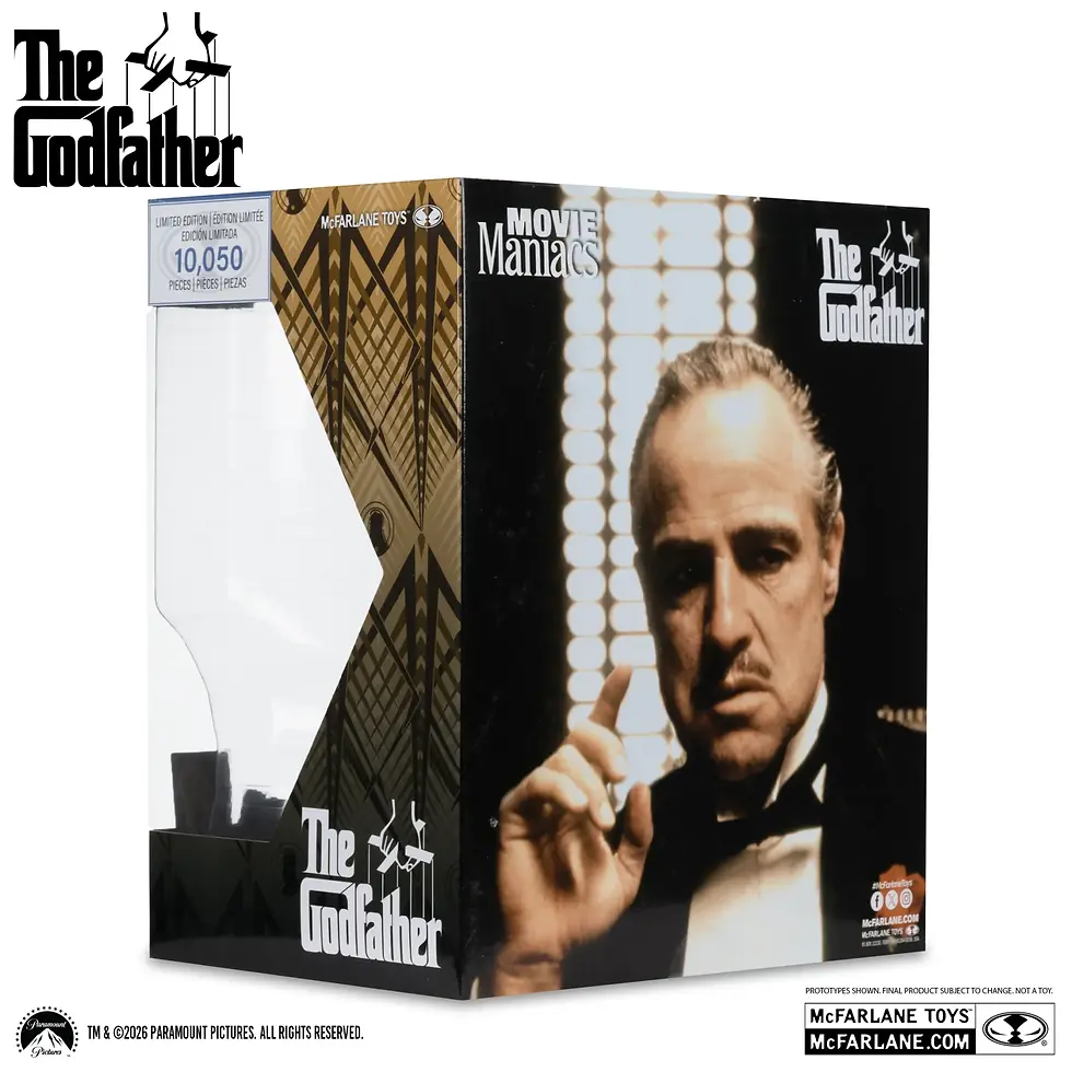 Miniatura: The Godfather Movie Maniacs Paramount Figure Don Corleone 17 cm