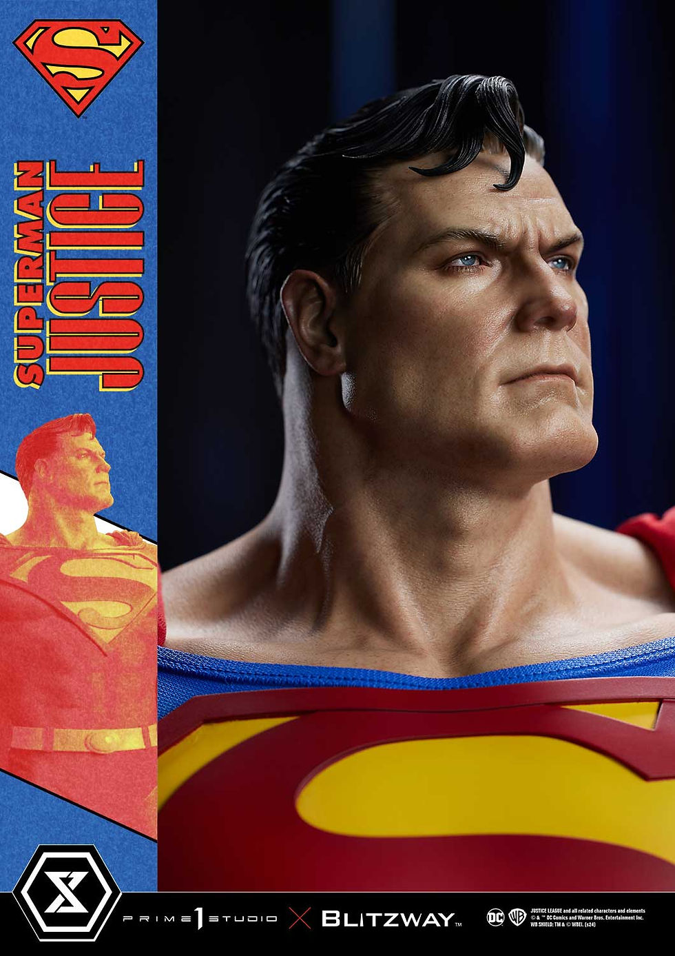 Miniatura: Prime 1 Studio Dc Comics 1/3 Superman Justice Comics 57 cm