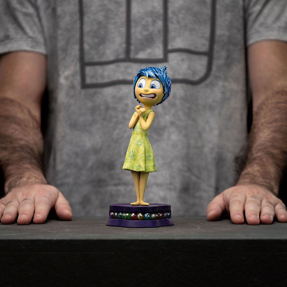 Miniatura: Inside Out 2 Art Scale Statue 1/10 Joy 20 cm