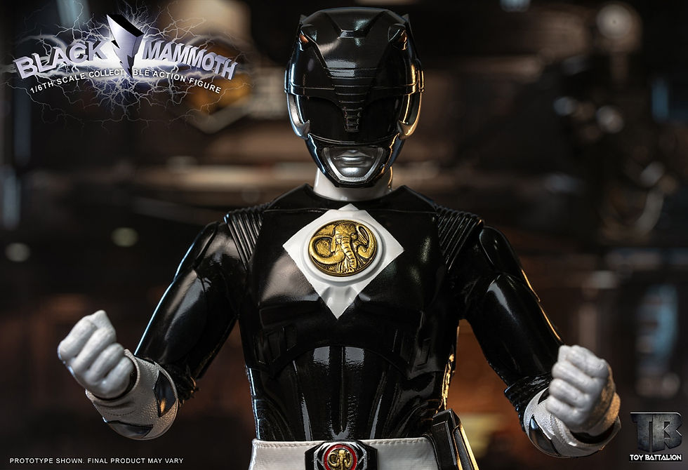 Thumbnail: TOYS BATTALION 1/6 Power Rangers Black Mammoth TB015