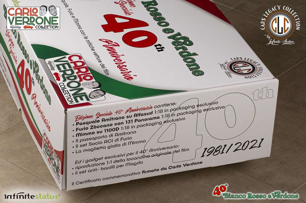 Miniatura: Cofanetto 40* anniversario Bianco Rosso Verdone