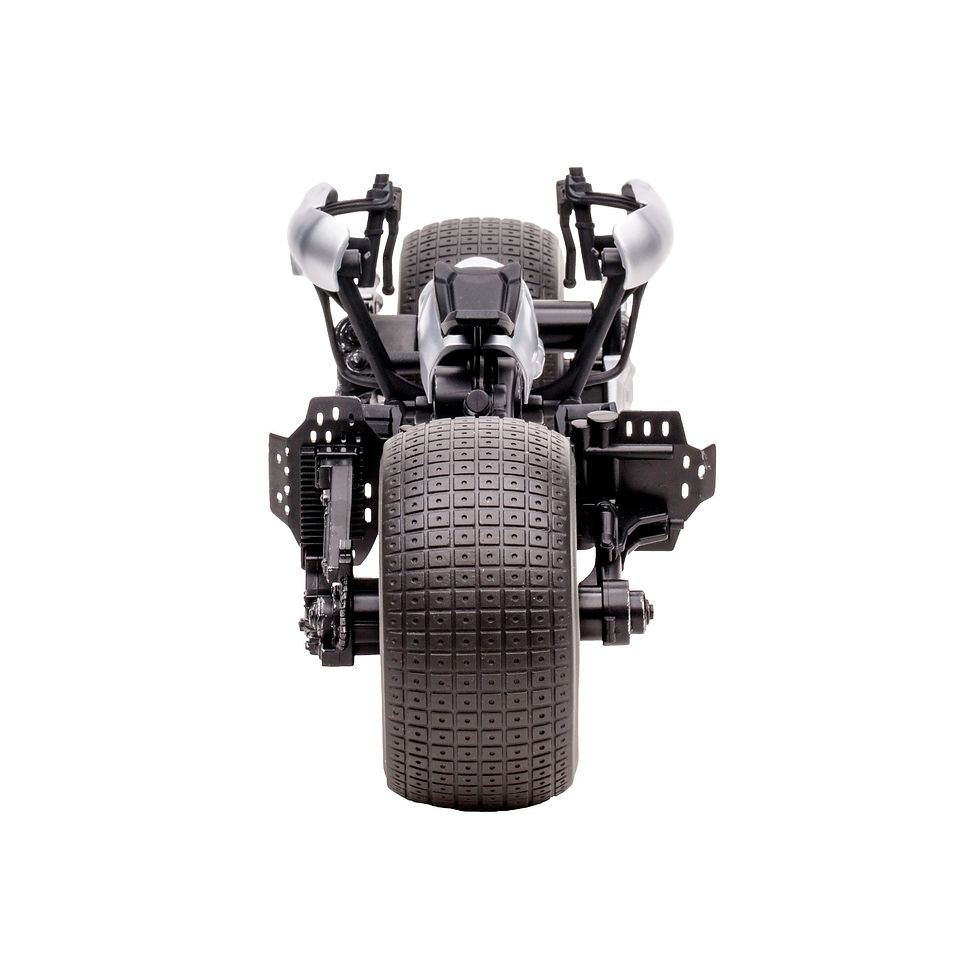 Miniatura: DC Multiverse Vehicle Batpod with Catwoman (The Dark Knight Rises)