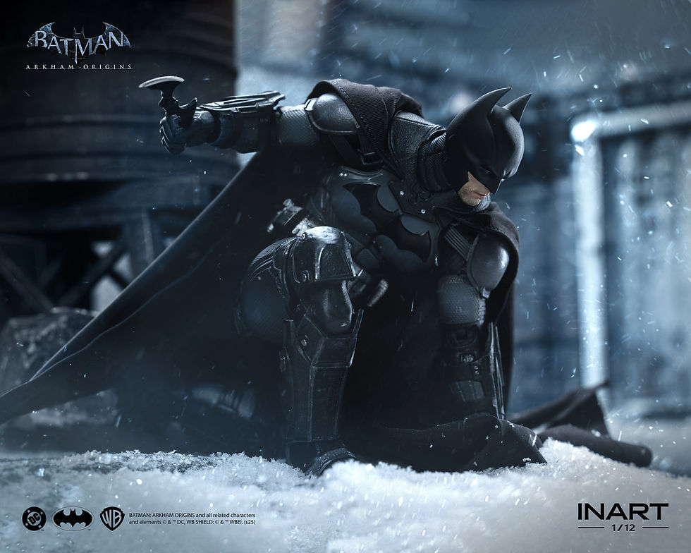 Miniatura: InartBatman: Arkham Origins 1/12 Batman MAG-G0003