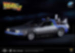 Miniatura: Blitzway Back to the Future II 1/6 "Time Machine" Delorean BW-UMS 12202