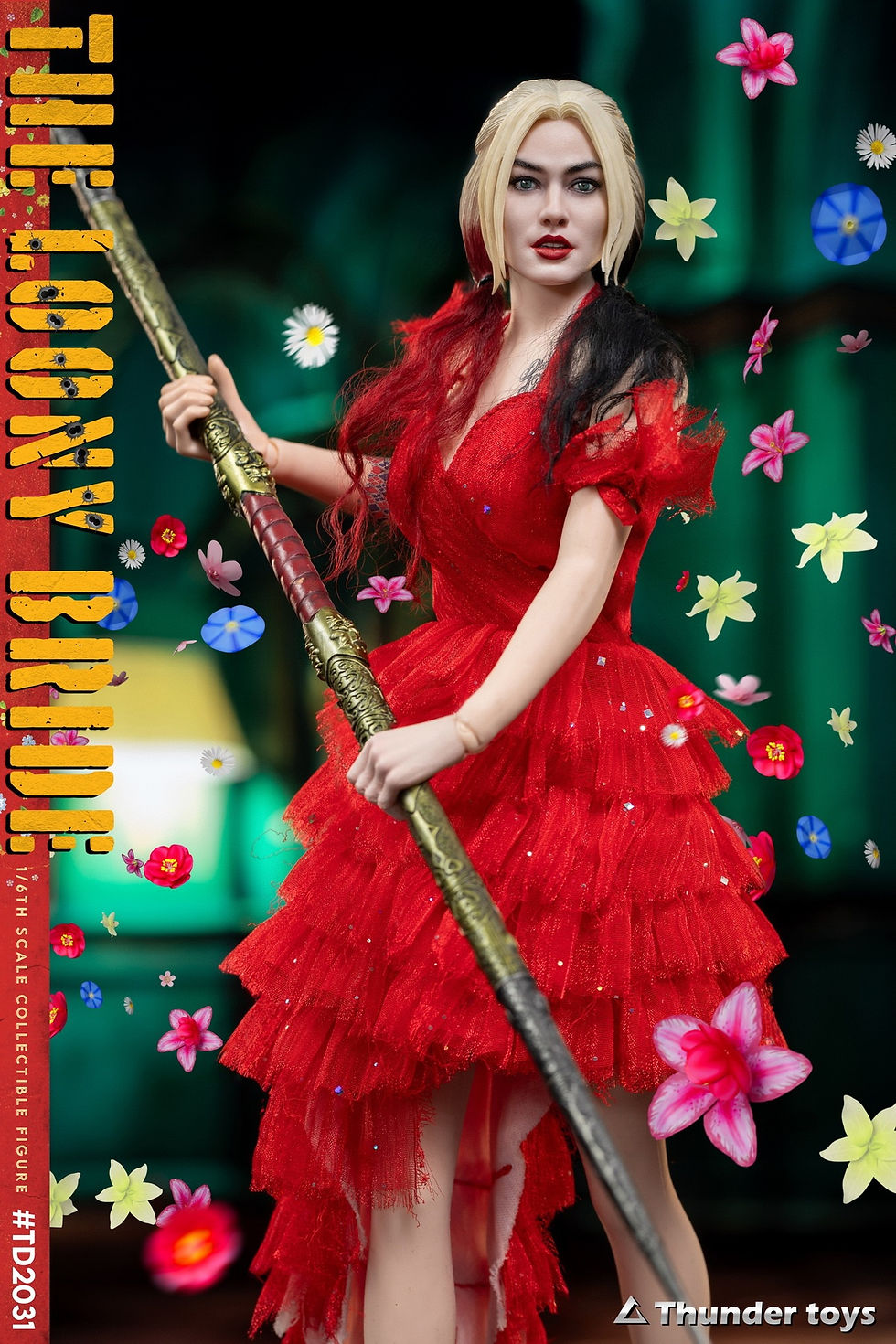 Miniatura: Thunder Toys 1/6 The Loony Bride TD2031 - Harley Quinn