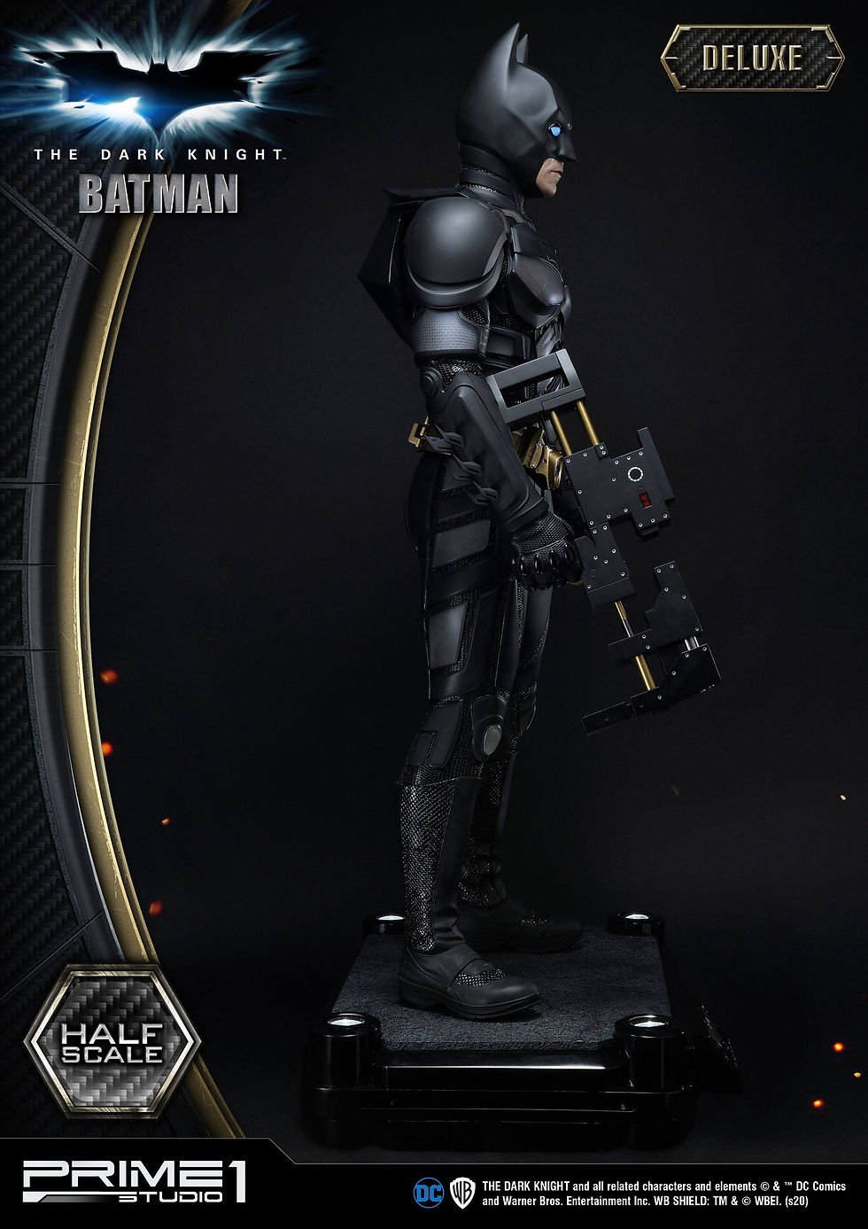 Thumbnail: The Dark Knight 1/2 Statue Batman Deluxe Version 104 cm