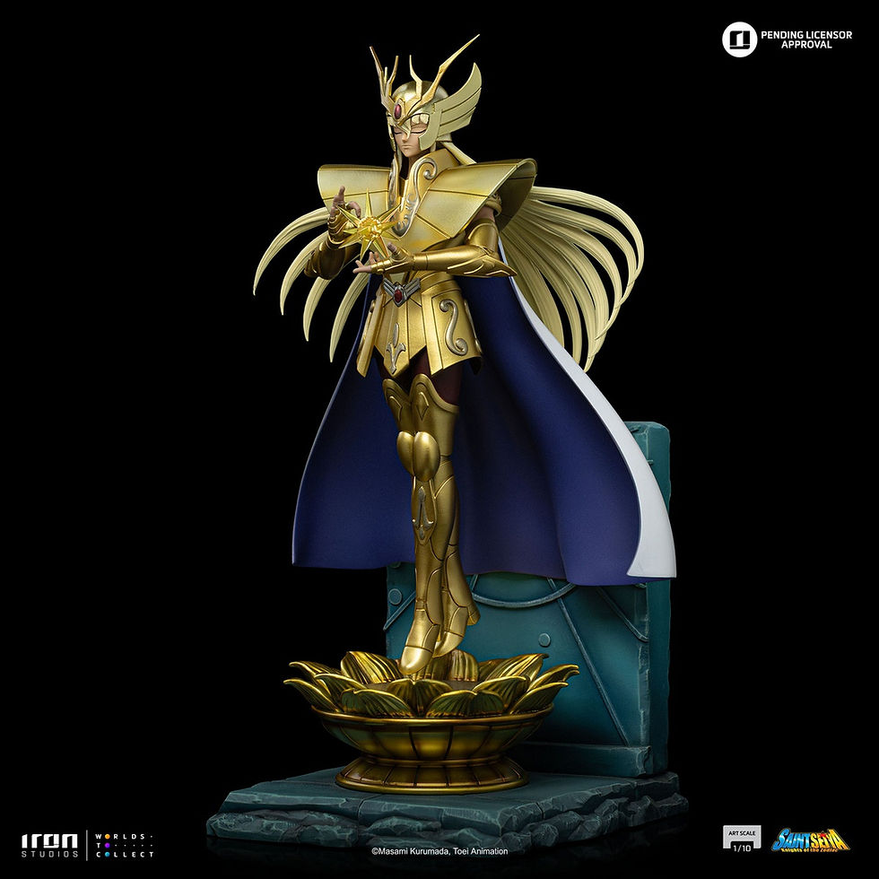 Thumbnail: Iron Studios Statue Virgo Shaka Saint Seiya 1/10 Art Scale