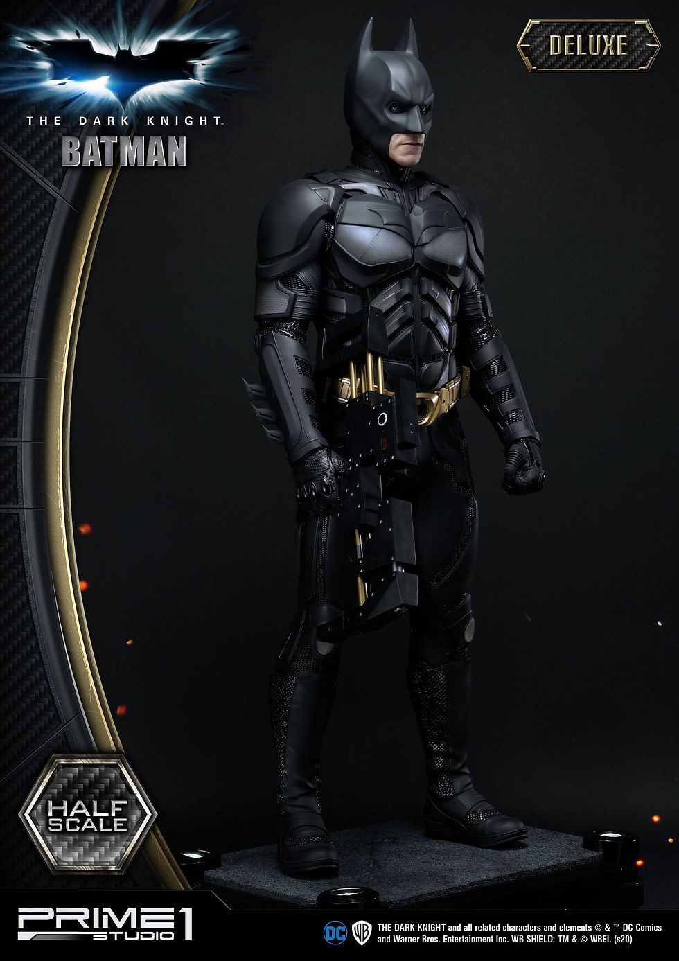 Thumbnail: The Dark Knight 1/2 Statue Batman Deluxe Version 104 cm