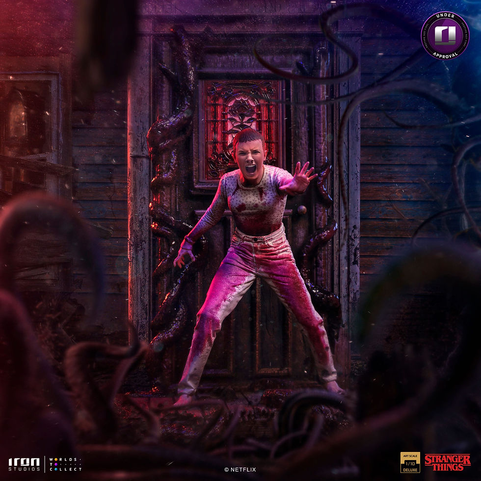 Miniatura: Stranger Things Art Scale Statue 1/10 Eleven 18 cm