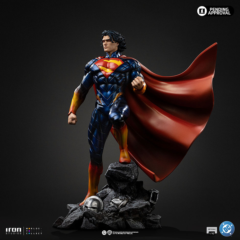 Miniatura: Iron Studios DC Comics 1/10 Superman Absolute  Art Scale