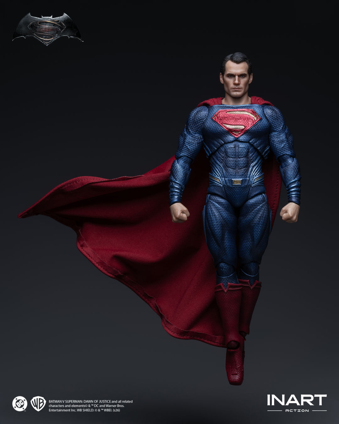 Inart Batman v Superman: Dawn of Justice 1/12 Superman Hg M0005