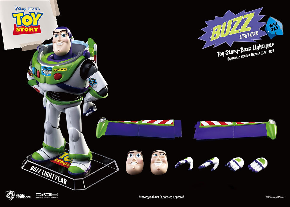 Thumbnail: Toy Story Dynamic 8ction Heroes Action Figure Buzz Lightyear 18 cm