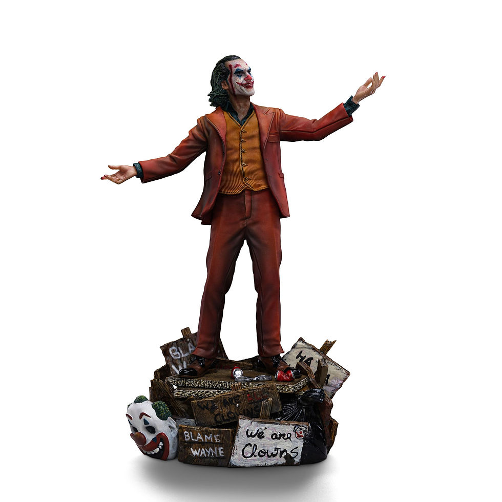 Miniatura: DC Comics Art Scale Deluxe Statue 1/10 Joker (Arthur Fleck) 19 cm