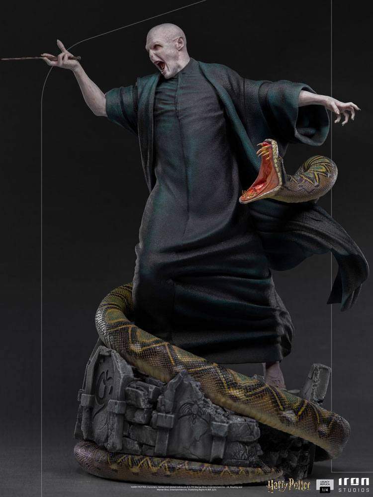 Thumbnail: Harry Potter Legacy Replica Statue 1/4 Voldemort & Nagini by Iron Studios