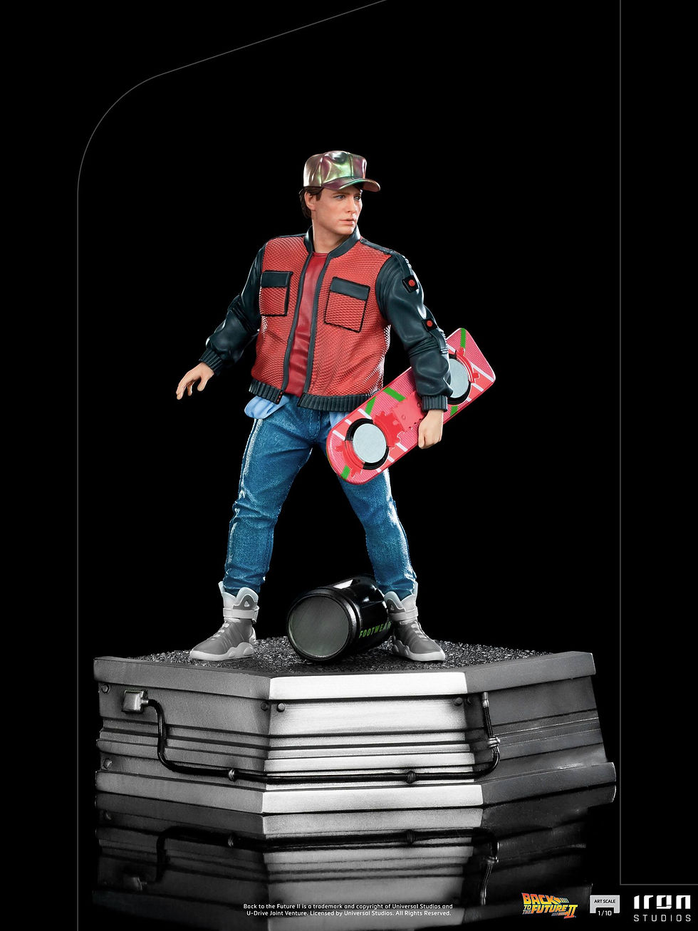 Miniatura: Back to the Future II Art Scale Statue 1/10 Marty McFly 22 cm