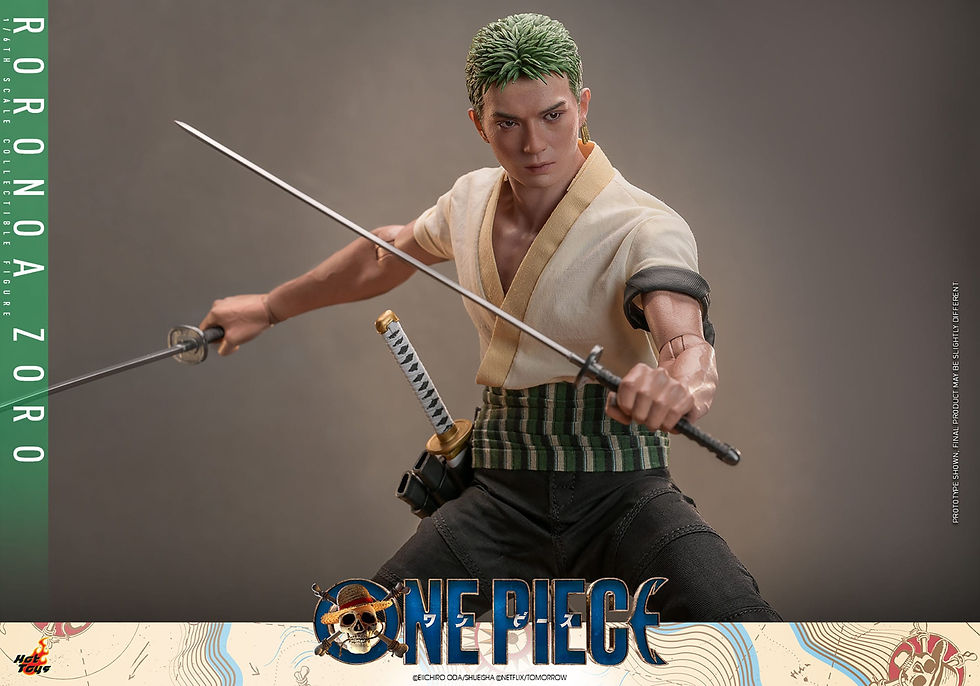 Thumbnail: One Piece (Netflix) Action Figure 1/6 Roronoa Zoro 31 cm