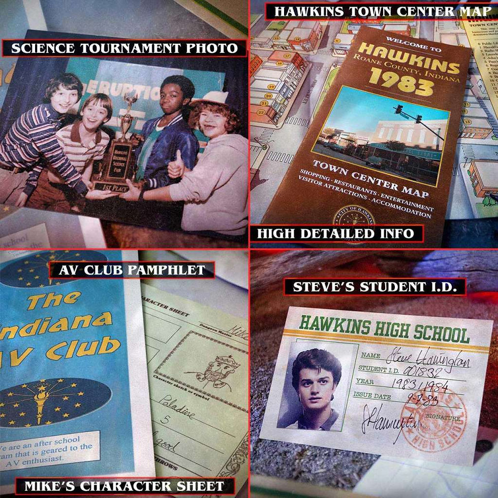 Miniatura: Stranger Things Hawkins Memories Kit Vecna´s Course Limited Edition