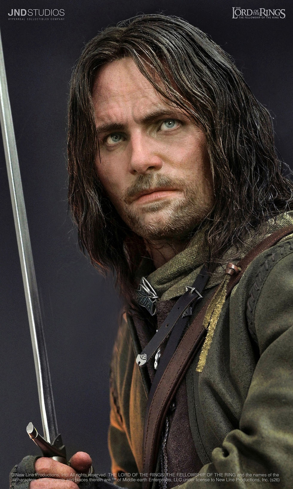 Miniatura: JND LOTR Aragorn 1/3 HMS-020