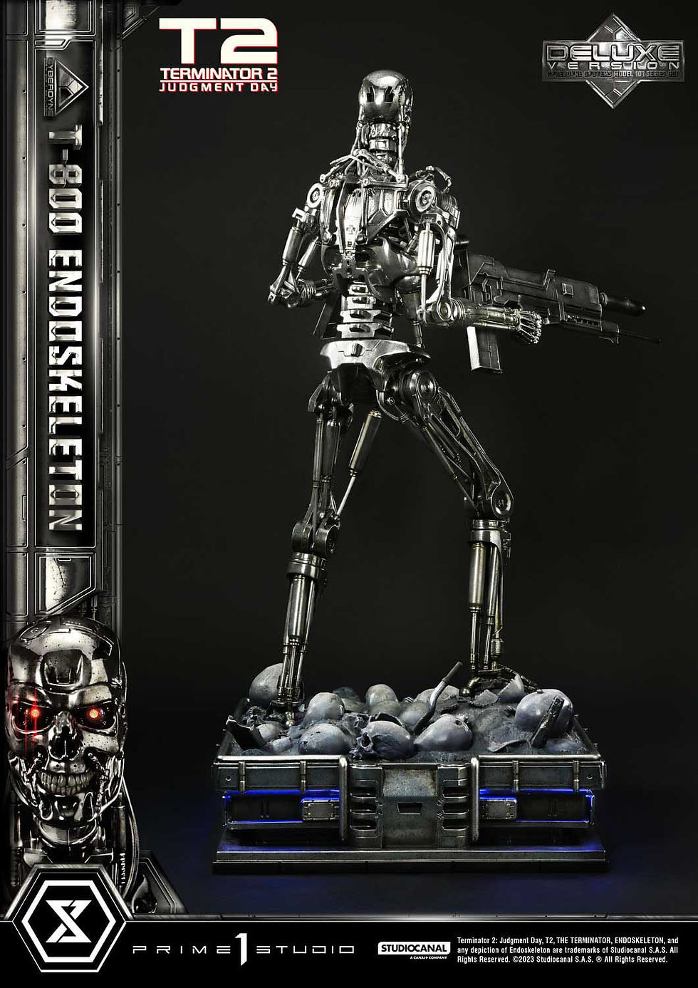 Thumbnail: Terminator 2  Judgment Day 1/3  T800 Endoskeleton Deluxe Version 74 cm