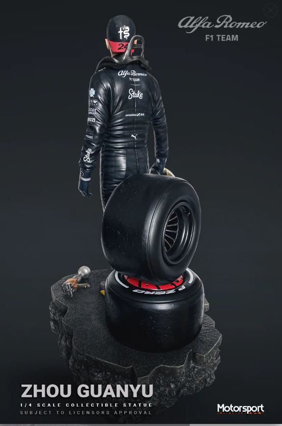 Thumbnail: Alfa Romeo F1 Zhou Guanyu - 1/4 Scale Statue