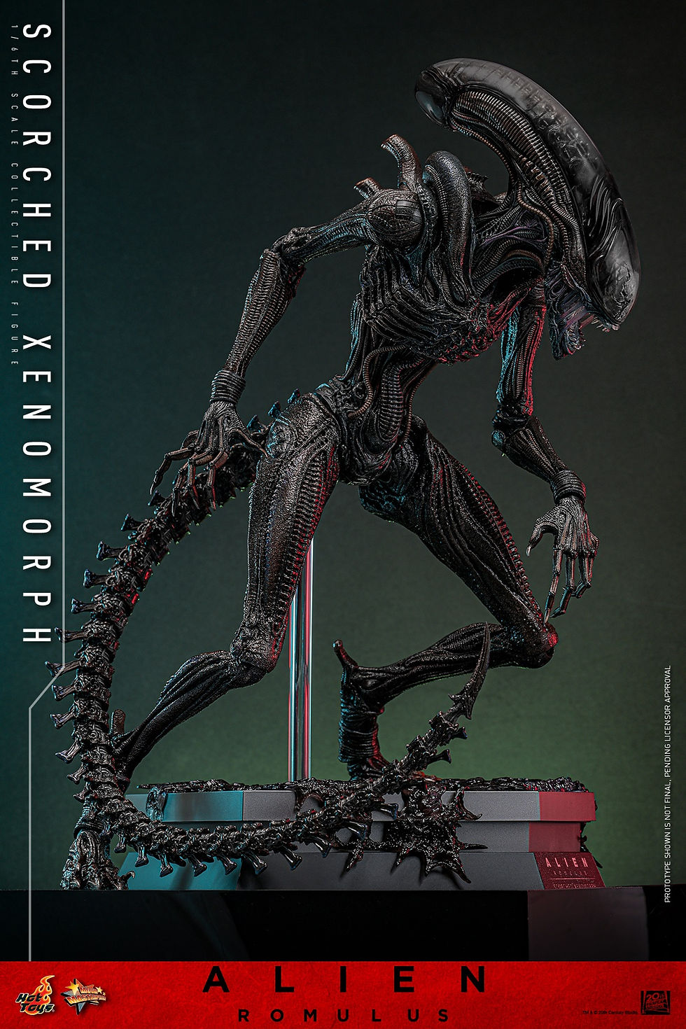 Thumbnail: Alien Romulus: 1/6 Scorched Xenomorph MMS784