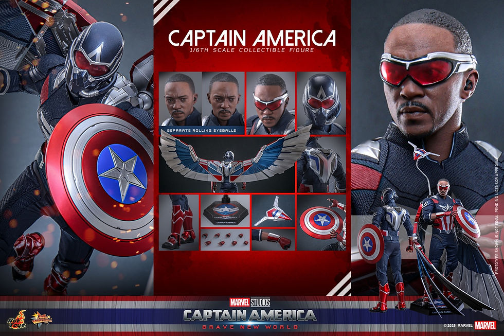 Thumbnail: Captain America Brave New World 1/6 Captain America MMS779
