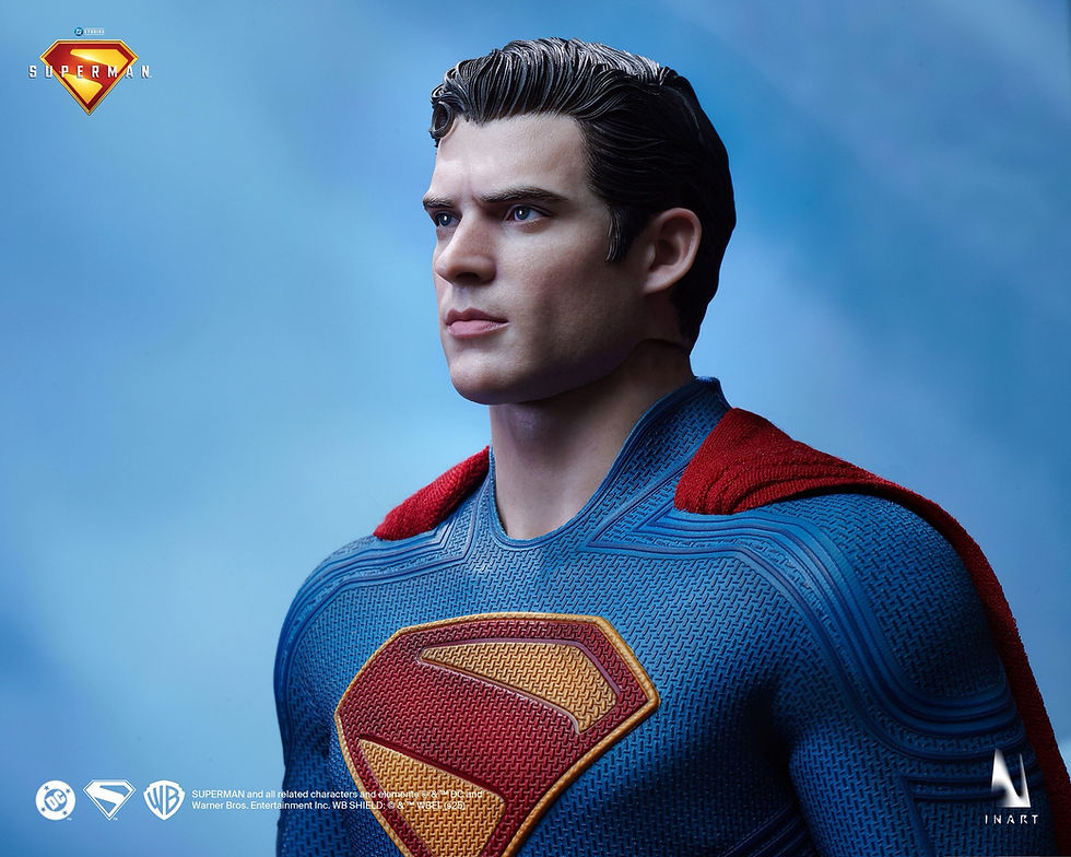 Miniatura: InArt Superman (2025) 1/6 Superman & Krypto Ag-A021
