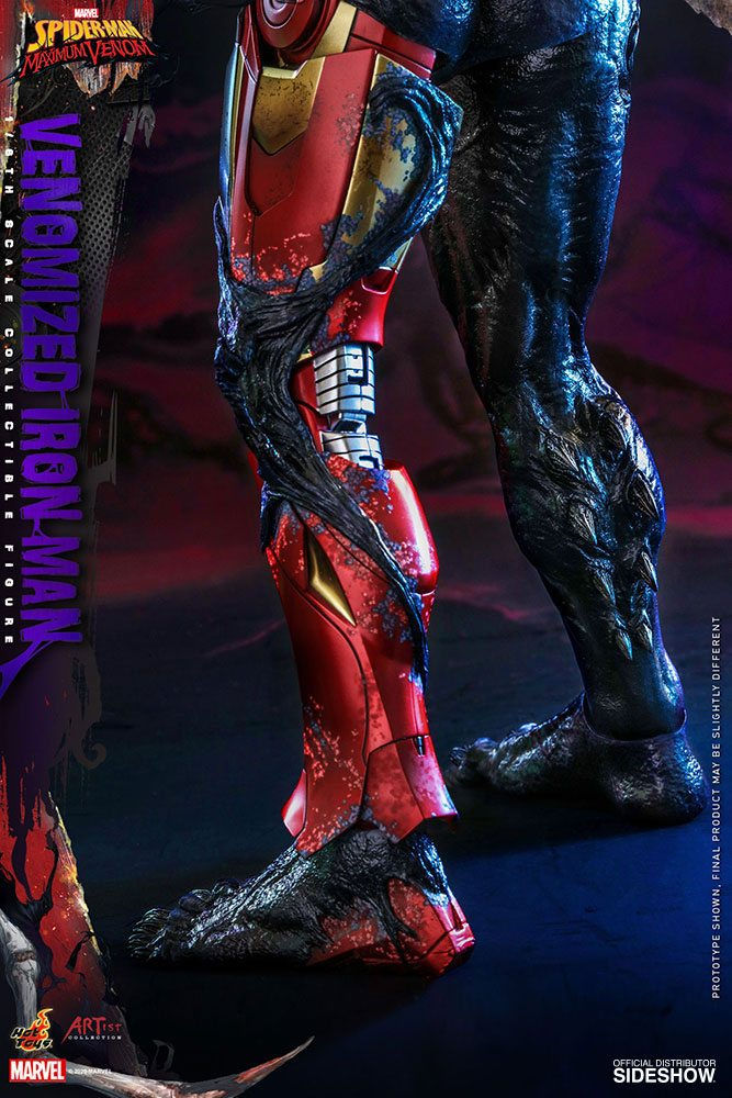 Thumbnail: Marvel's Spider-Man: Maximum Venom Artist Collection 1/6 Venomized Iron Man 35 c